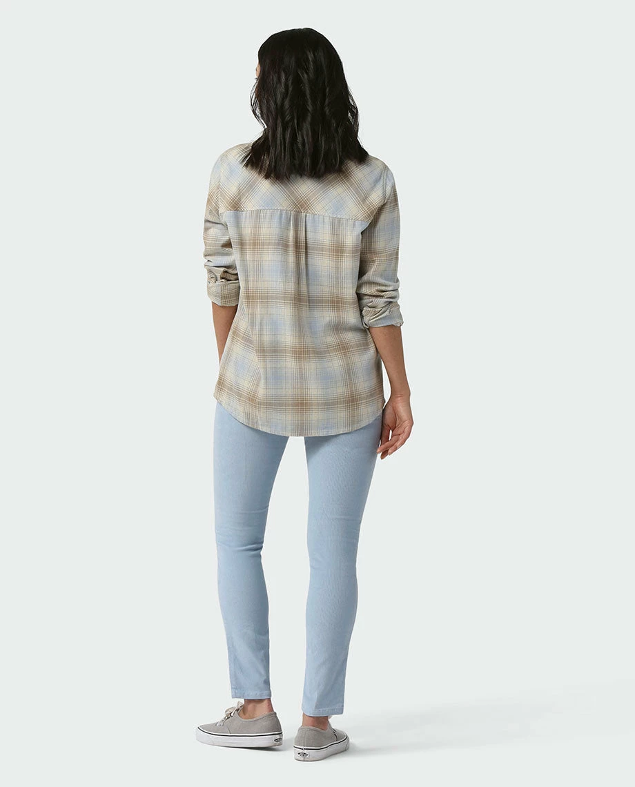 Stio Women's Dovetail Lightweight Flannel Shirt 12 Stio Women's Dovetail Lightweight Flannel Shirt - Image 12