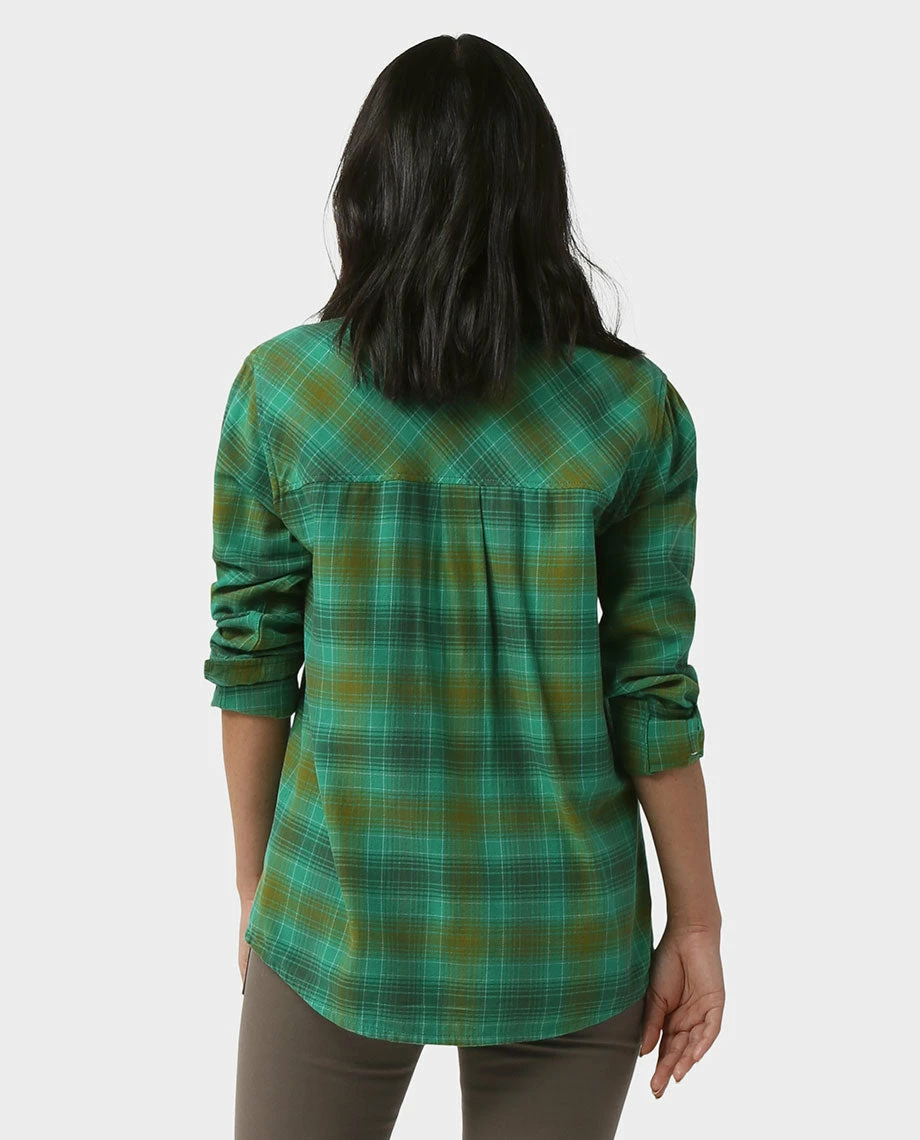 Stio Women's Dovetail Lightweight Flannel Shirt 15 Stio Women's Dovetail Lightweight Flannel Shirt - Image 15
