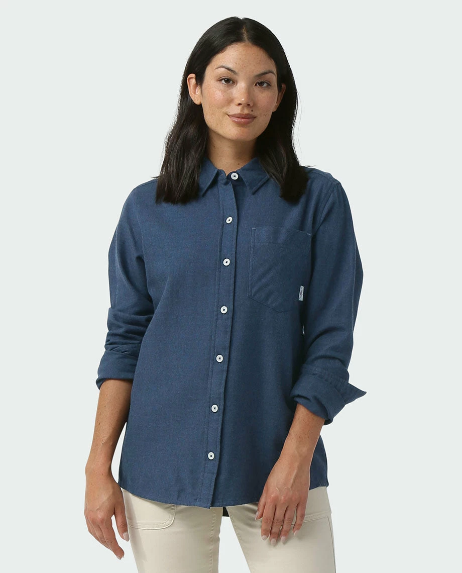 Stio Women's Dovetail Lightweight Flannel Shirt 2 Stio Women's Dovetail Lightweight Flannel Shirt - Image 2