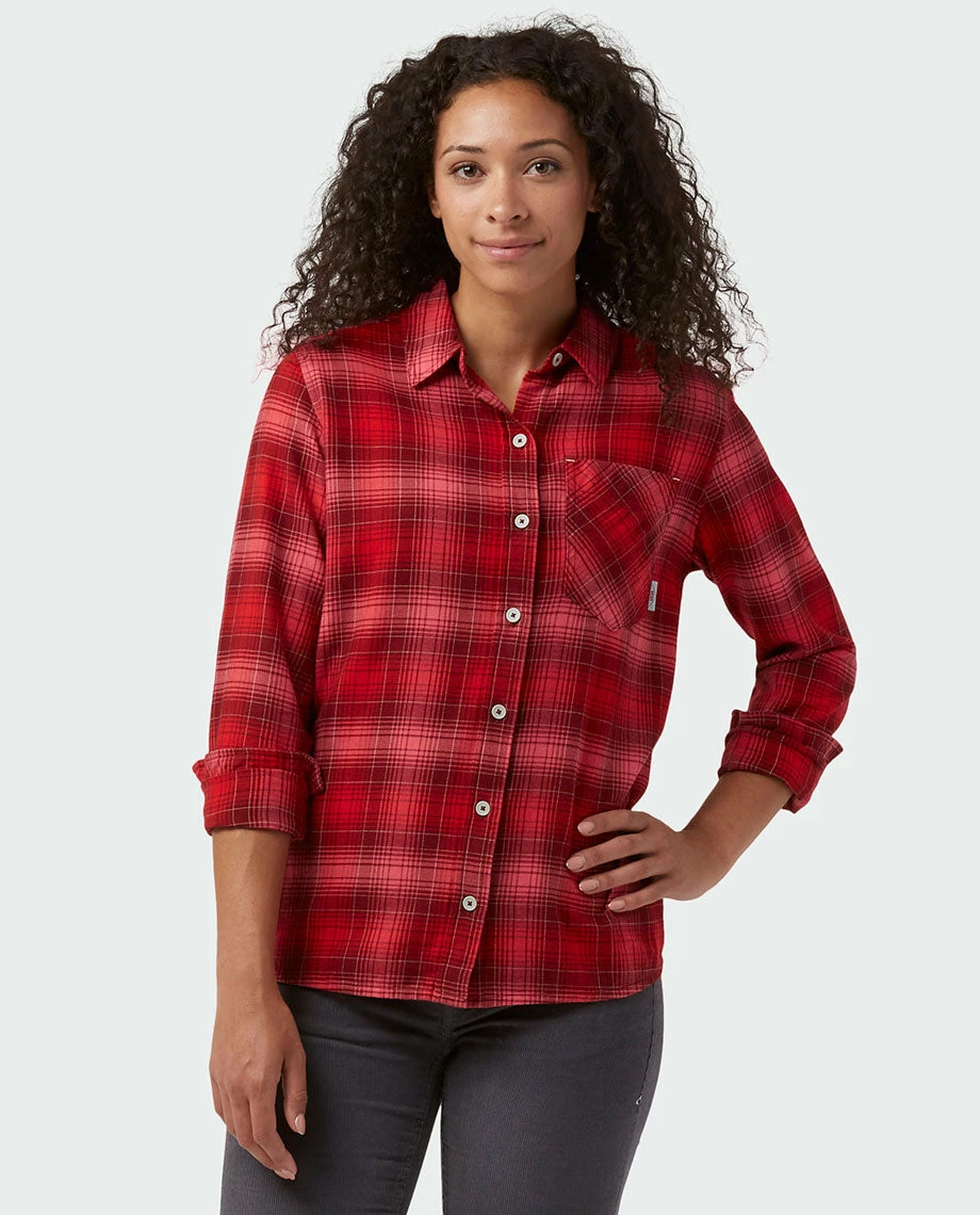 Stio Women's Dovetail Lightweight Flannel Shirt 20 Stio Women's Dovetail Lightweight Flannel Shirt - Image 20