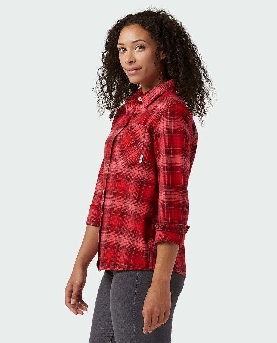 Stio Women's Dovetail Lightweight Flannel Shirt 21 Stio Women's Dovetail Lightweight Flannel Shirt - Image 21