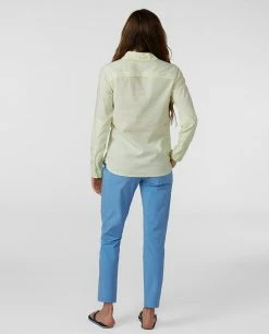 Stio Women's Eddy Guide Shirt LS -Stio Online Store W Eddy Guide Shirt Honey Dew 7