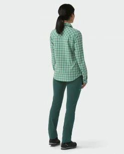 Stio Women's Eddy Shirt LS -Stio Online Store W Eddy Shirt LS Greenery Plaid 6 6de0874a 47aa 4658 92a3 a0665193f2e0