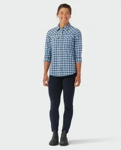 Stio Women's Eddy Shirt LS -Stio Online Store W Eddy Shirt LS Mulberry Plaid 4 dbb0038e e7cf 4ab1 b847 d32cd3318165