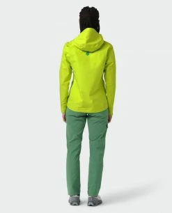Stio Women's Ender PACLITE® Hooded Jacket 53 Stio Women's Ender PACLITE® Hooded Jacket -Stio Online Store W Ender Paclite Hooded Jacket Lime Zest 2 Full