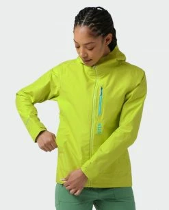 Stio Women's Ender PACLITE® Hooded Jacket 46 Stio Women's Ender PACLITE® Hooded Jacket -Stio Online Store W Ender Paclite Hooded Jacket Lime Zest 3 Top