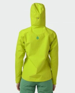 Stio Women's Ender PACLITE® Hooded Jacket 51 Stio Women's Ender PACLITE® Hooded Jacket -Stio Online Store W Ender Paclite Hooded Jacket Lime Zest 4 Top