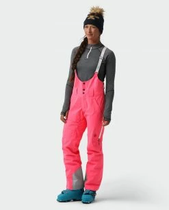 Stio Women's Environ Bib -Stio Online Store W Environ Bib Pink Elation 2