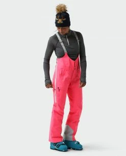 Stio Women's Environ Bib -Stio Online Store W Environ Bib Pink Elation 4