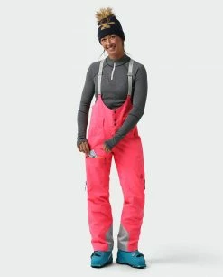 Stio Women's Environ Bib -Stio Online Store W Environ Bib Pink Elation 5