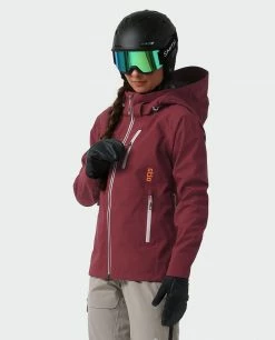 Stio Women's Environ Jacket -Stio Online Store W Environ Jacket Roasted Beet 2