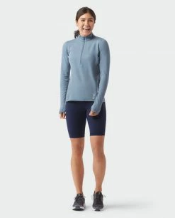 Stio Women's Fremont Stretch Fleece Half Zip -Stio Online Store W Fremont Stretch Fleece Half Zip Storm Cloud 1 Full