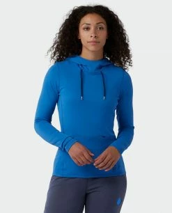 Stio Women's Fremont Stretch Fleece Hoodie -Stio Online Store W Fremont Stretch Fleece Hoodie Alpine Lake 1 9d8562b7 4c78 4d56 b375 9fa099c1232b