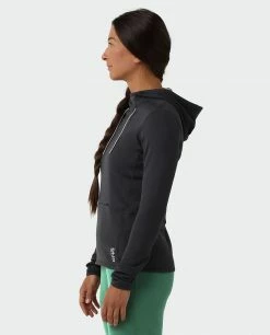 Stio Women's Fremont Stretch Fleece Hoodie -Stio Online Store W Fremont Stretch Fleece Hoodie Tap Shoe Temp 2