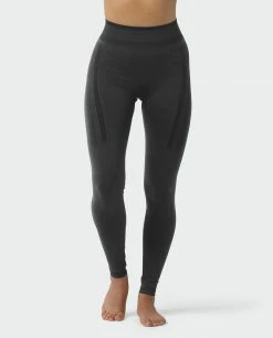 Stio Women's Basis® Seamless Tech Tight -Stio Online Store W Full Range Seamless Tight Boundary Black Heather 1