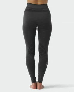 Stio Women's Basis® Seamless Tech Tight -Stio Online Store W Full Range Seamless Tight Boundary Black Heather 3