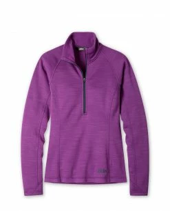 Stio Women's Gannett Peak Fleece Half Zip -Stio Online Store W Gannet Peak Half Zip Dark Amethyst