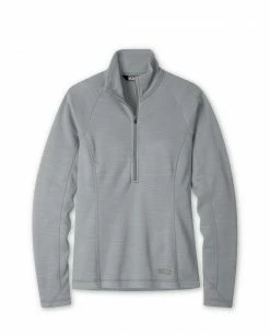 Stio Women's Gannett Peak Fleece Half Zip -Stio Online Store W Gannet Peak Half Zip Moon Dust