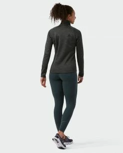 Stio Women's Gannett Peak Fleece Half Zip -Stio Online Store W Gannett Peak Half Zip Tap Shoe Heather 5