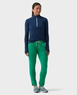 Stio Women's Gannett Peak Fleece Pant -Stio Online Store W Gannett Peak Pant Greenery 4