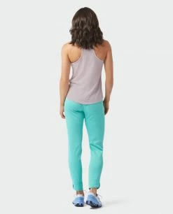 Stio Women's Gannett Peak Fleece Pant -Stio Online Store W Gannett Peak Pant Turquoise Rest 2 Full