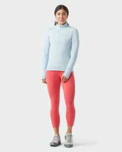 Stio Women's Glide Crop Tech Tight -Stio Online Store W Glide Crop Tech Tight Azalea Bloom 1 Full