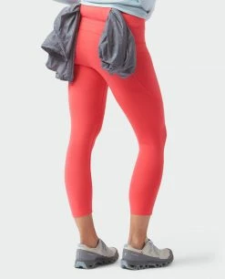 Stio Women's Glide Crop Tech Tight -Stio Online Store W Glide Crop Tech Tight Azalea Bloom 6 Bottom