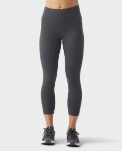 Stio Women's Glide Crop Tech Tight -Stio Online Store W Glide Crop Tech Tight Boundary Black 3 Bottom