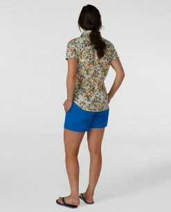 Stio Women's Hideout Short -Stio Online Store W Hideout Short Blue Jolt 5