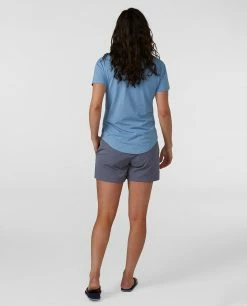 Stio Women's Hideout Short -Stio Online Store W Hideout Short Storm Cloud 5