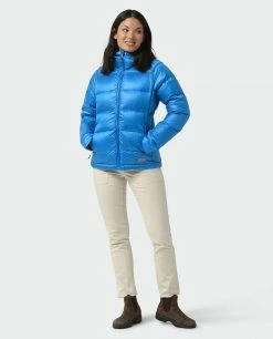 Stio Women's Hometown Down Hooded Jacket -Stio Online Store W Hometown Down Hooded Jacket Alpine Lake 4