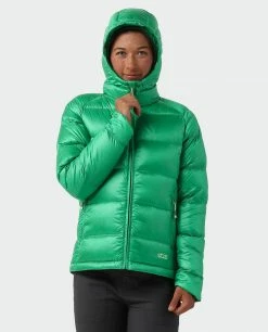 Stio Women's Hometown Down Hooded Jacket -Stio Online Store W Hometown Down Hooded Jacket Greenery 3