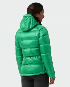 Stio Women's Hometown Down Hooded Jacket -Stio Online Store W Hometown Down Hooded Jacket Greenery 4