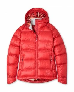 Stio Women's Hometown Down Hooded Jacket -Stio Online Store W Hometown Down Hooded Jacket Risk Red