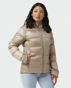 Stio Women's Hometown Down Hooded Jacket -Stio Online Store W Hometown Down Hooded Jacket Rodeo Dust 1