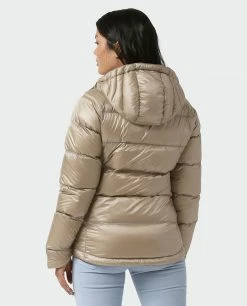 Stio Women's Hometown Down Hooded Jacket -Stio Online Store W Hometown Down Hooded Jacket Rodeo Dust 3