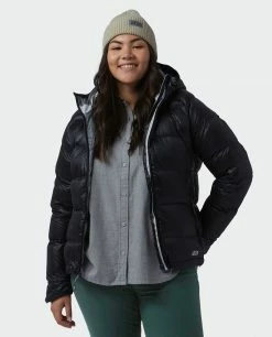 Stio Women's Hometown Down Hooded Jacket -Stio Online Store W Hometown Down Jacket Tap Shoe Alt 1