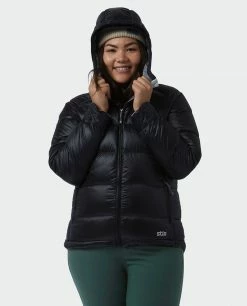 Stio Women's Hometown Down Hooded Jacket -Stio Online Store W Hometown Down Jacket Tap Shoe Alt 3