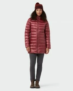 Stio Women's Hometown Down Parka -Stio Online Store W Hometown Down Parka Roasted Beet 1