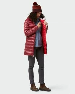 Stio Women's Hometown Down Parka -Stio Online Store W Hometown Down Parka Roasted Beet 4