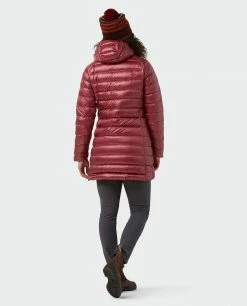 Stio Women's Hometown Down Parka -Stio Online Store W Hometown Down Parka Roasted Beet 5
