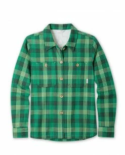 Stio Women's Hutkeeper Flannel Shirt 37 Stio Women's Hutkeeper Flannel Shirt -Stio Online Store W Hutkeeper Flannel Shirt Herbage Plaid
