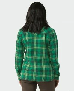 Stio Women's Hutkeeper Flannel Shirt 39 Stio Women's Hutkeeper Flannel Shirt -Stio Online Store W Hutkeeper Flannel Shirt Herbage Plaid 3