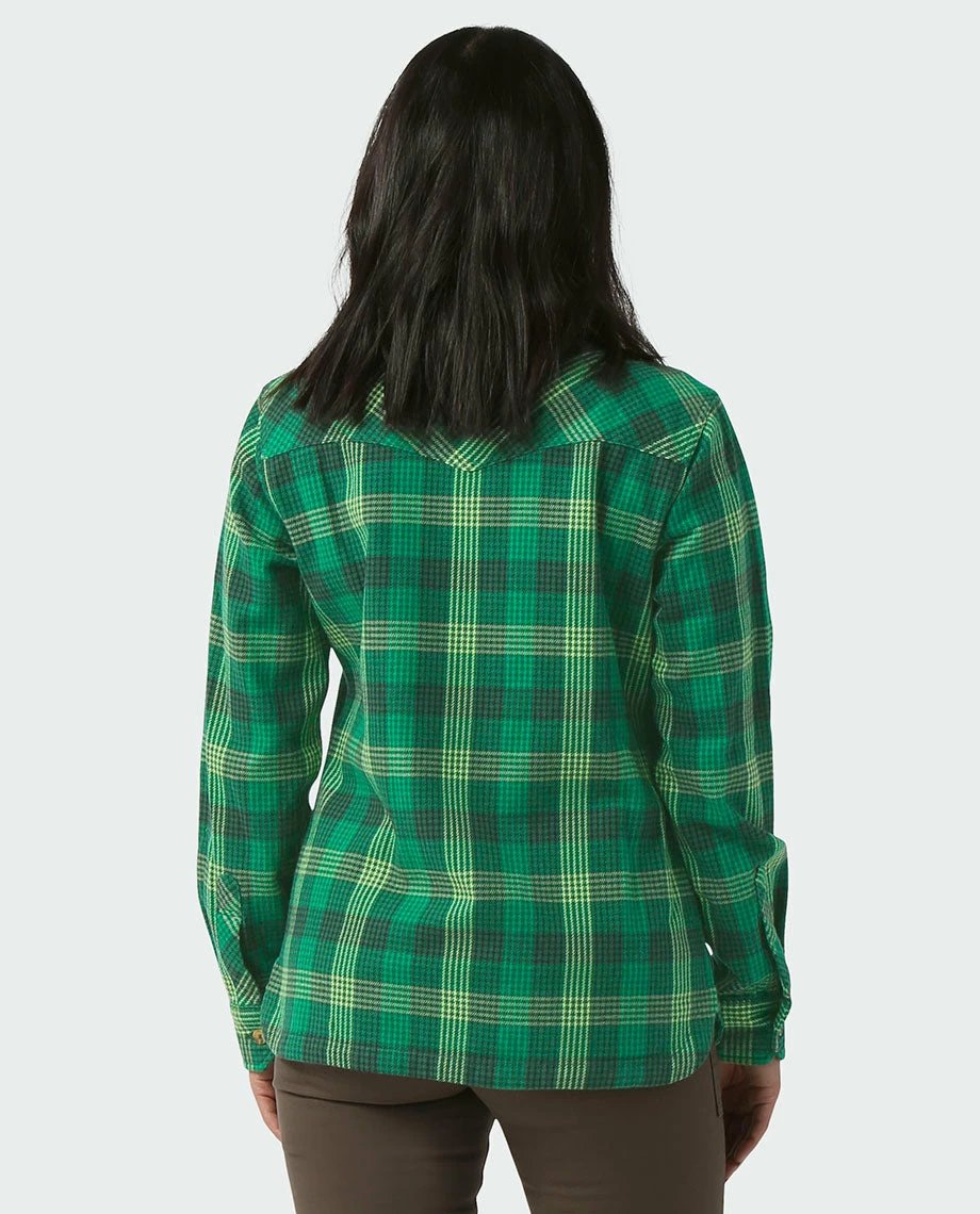 Stio Women's Hutkeeper Flannel Shirt 16 Stio Women's Hutkeeper Flannel Shirt - Image 16