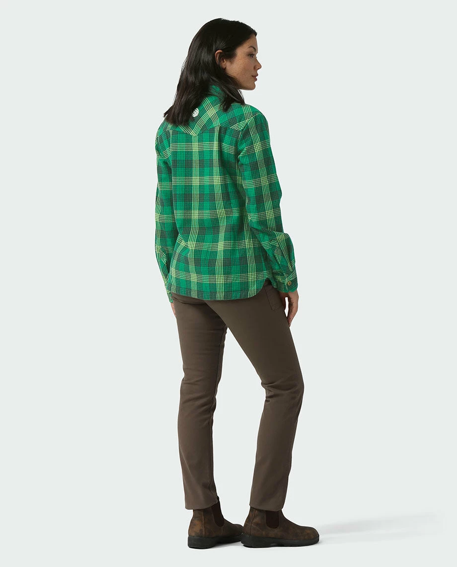 Stio Women's Hutkeeper Flannel Shirt 19 Stio Women's Hutkeeper Flannel Shirt - Image 19