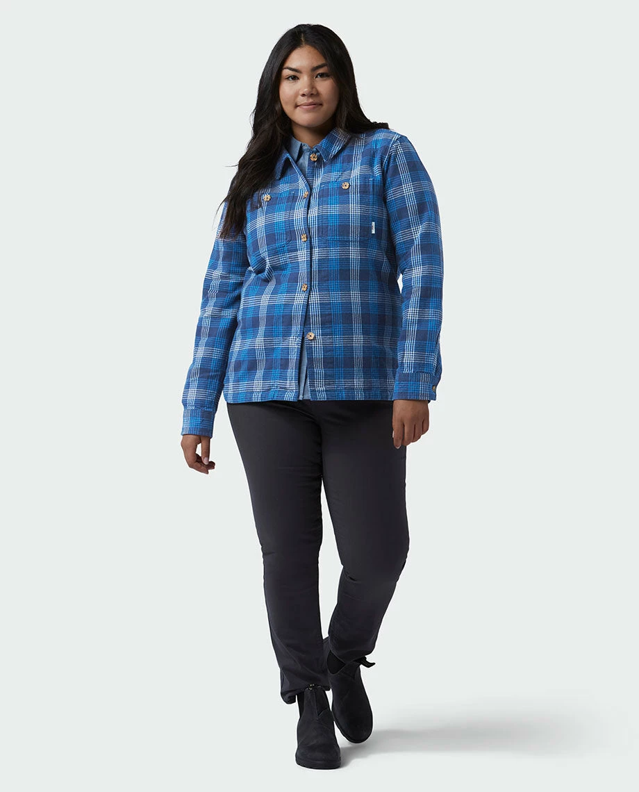 Stio Women's Hutkeeper Flannel Shirt 6 Stio Women's Hutkeeper Flannel Shirt - Image 6