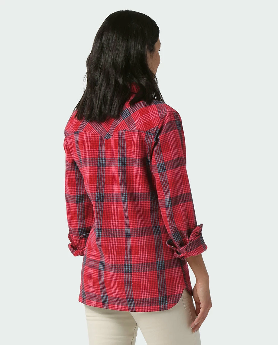Stio Women's Hutkeeper Flannel Shirt 10 Stio Women's Hutkeeper Flannel Shirt - Image 10