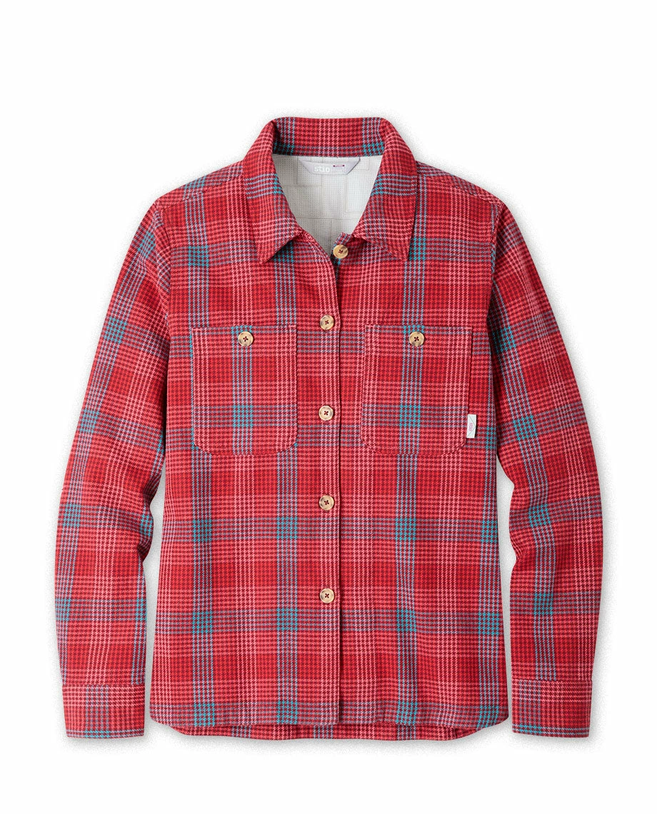 Stio Women's Hutkeeper Flannel Shirt 8 Stio Women's Hutkeeper Flannel Shirt - Image 8
