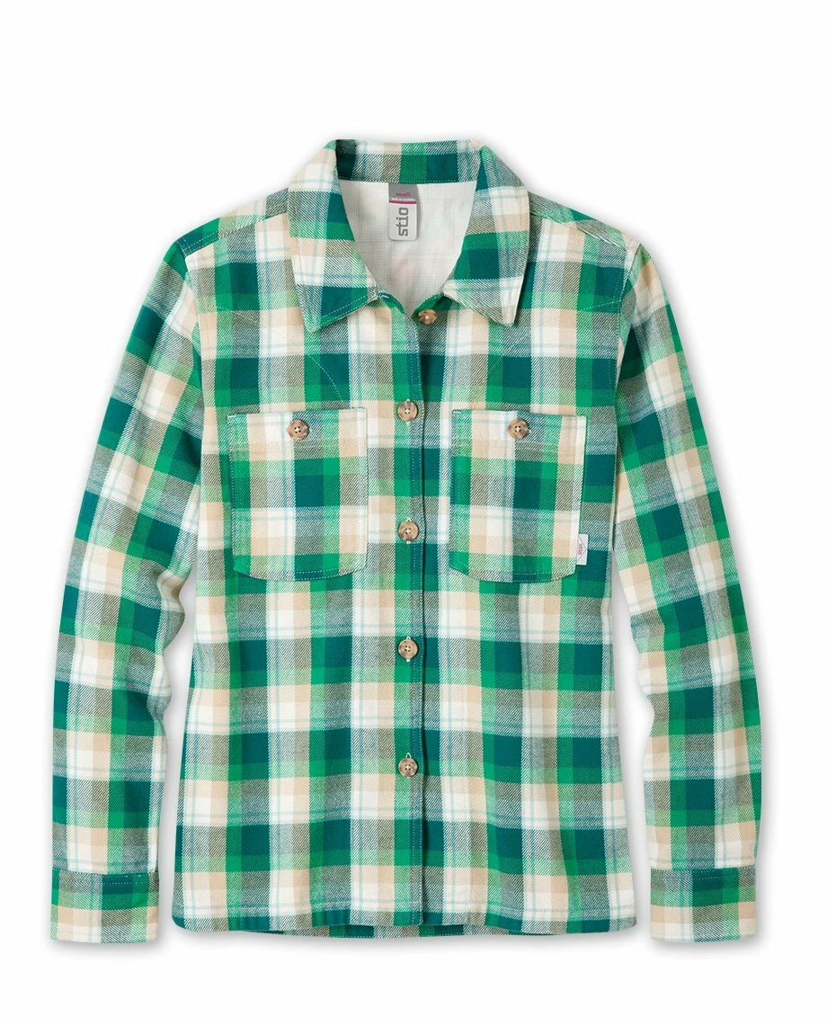 Stio Women's Hutkeeper Flannel Shirt 20 Stio Women's Hutkeeper Flannel Shirt - Image 20