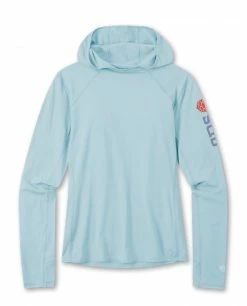 Stio Women's Hylas Hooded Pullover -Stio Online Store W Hylas Pullover Misty Cloud